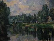 Paul Cezanne Bridge at Cereteil Germany oil painting artist